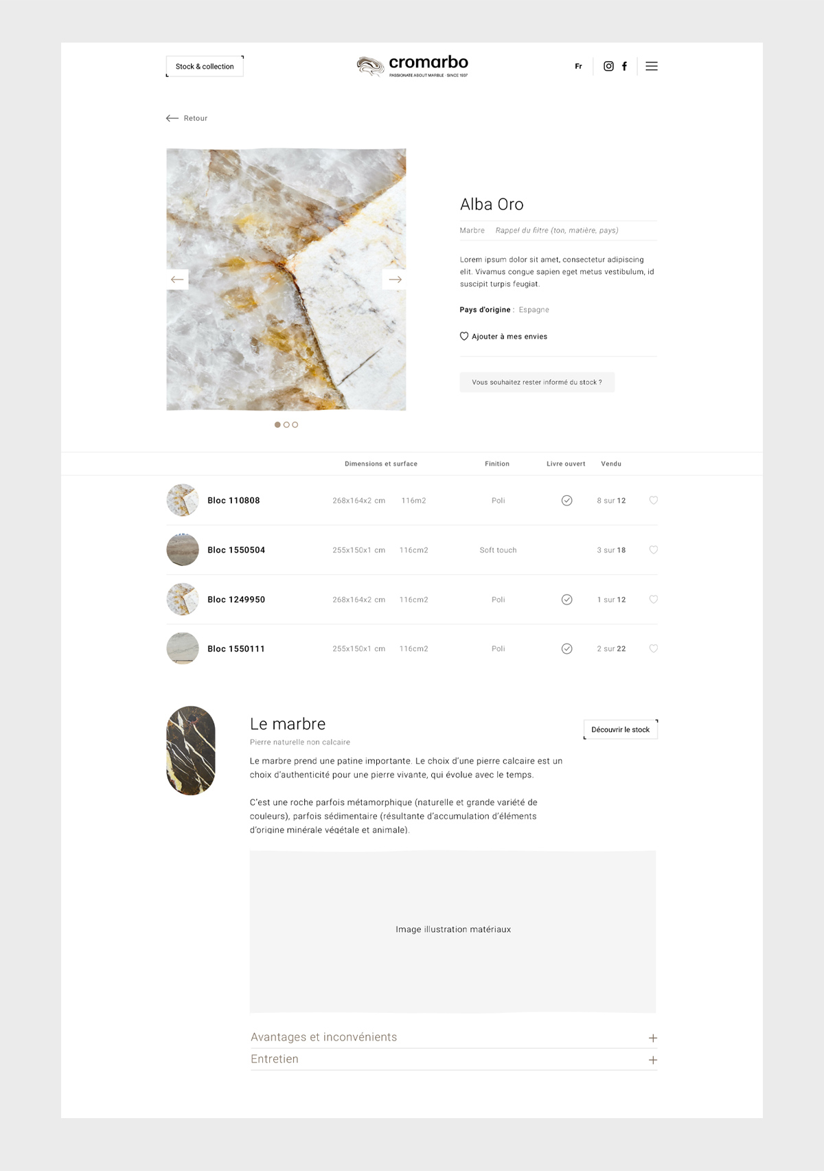 Cromarbo single page