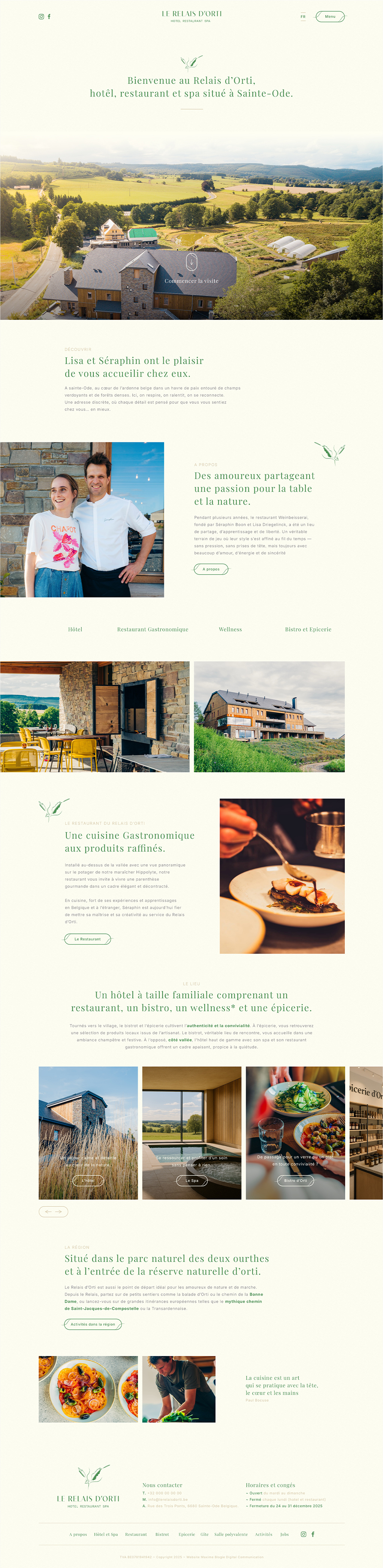 Le Relais d Orti, accueil